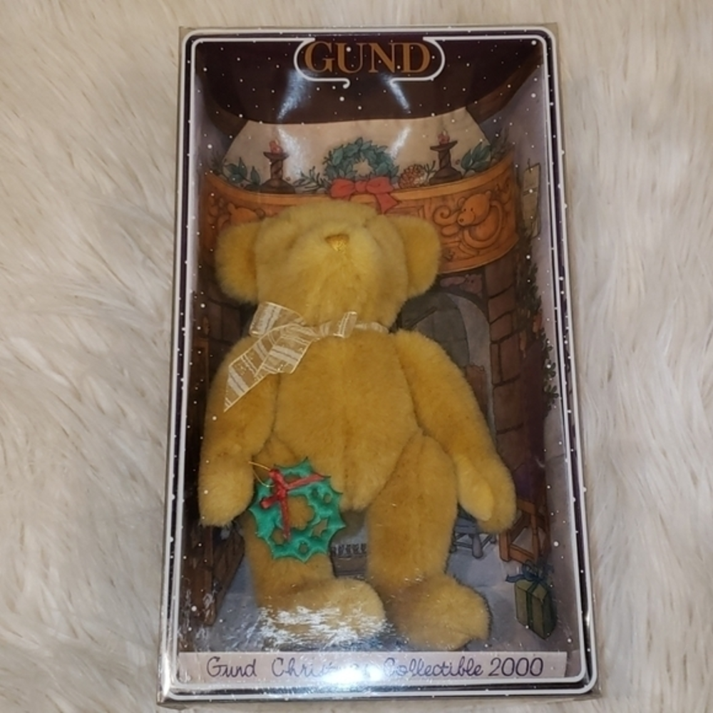 Yulebeary 2000 Gund Bear in Original‎ Box